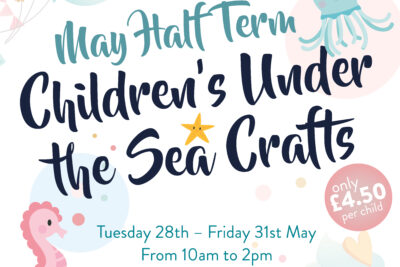 Under the Sea Half Term Crafts at The Walled Garden Moreton