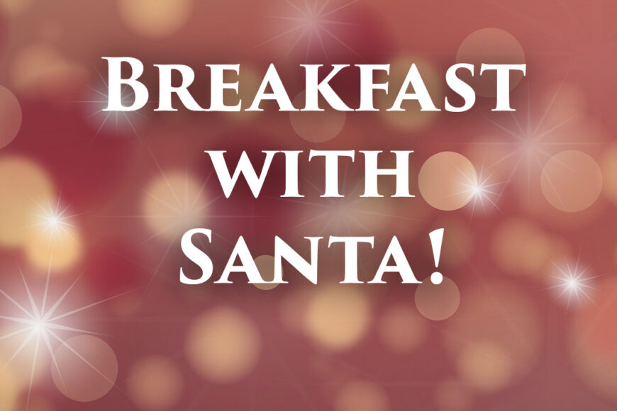Breakfast with Santa at The Walled Garden