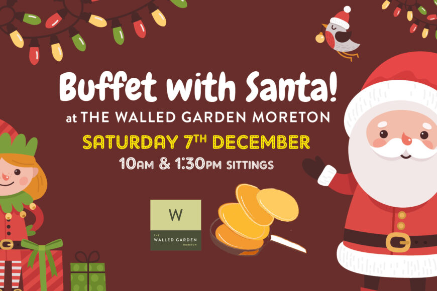 Buffet with Santa at The Walled Garden