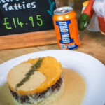 a photo of plated up haggis neeps and tatties