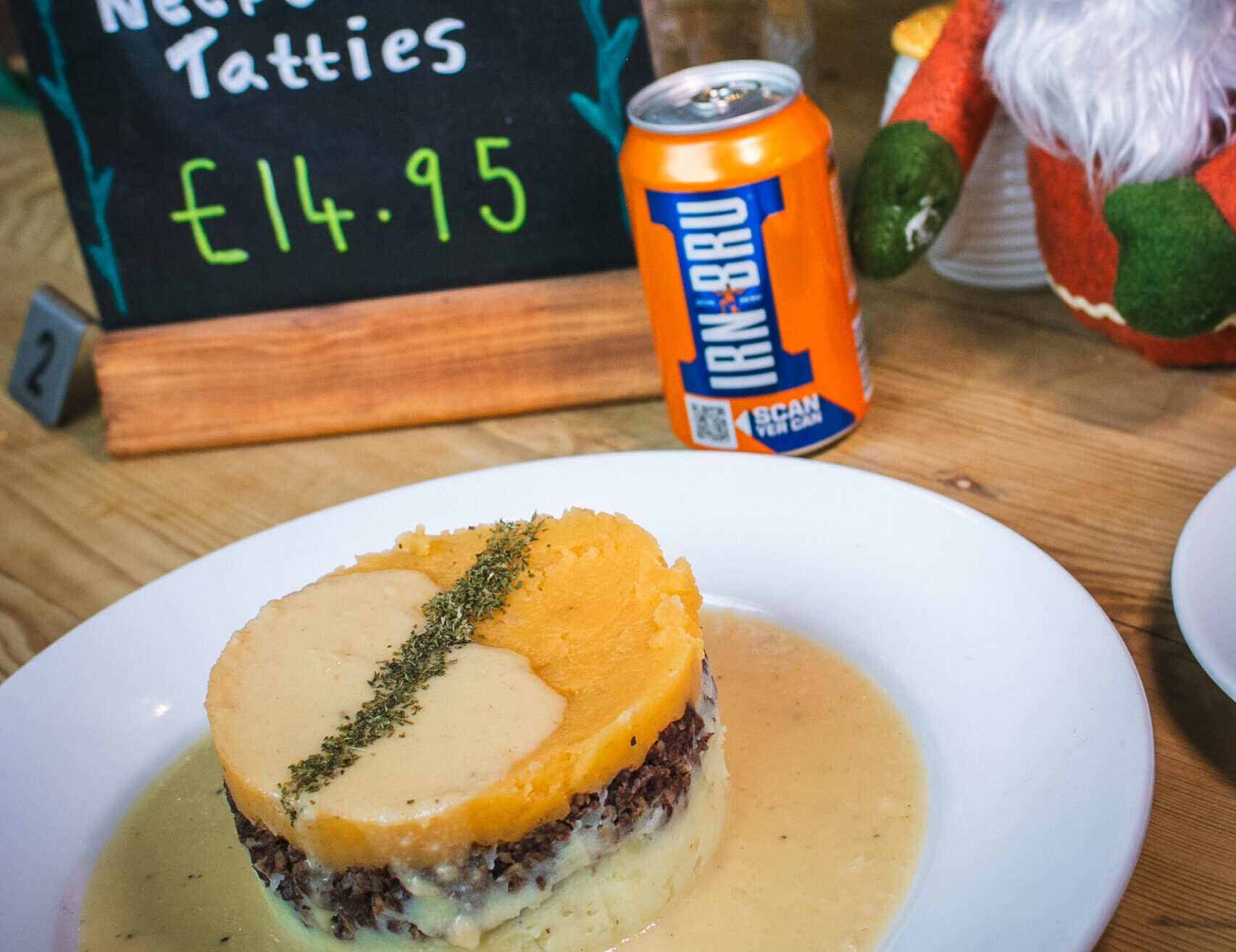 Burns Night Special in The Dovecote Café